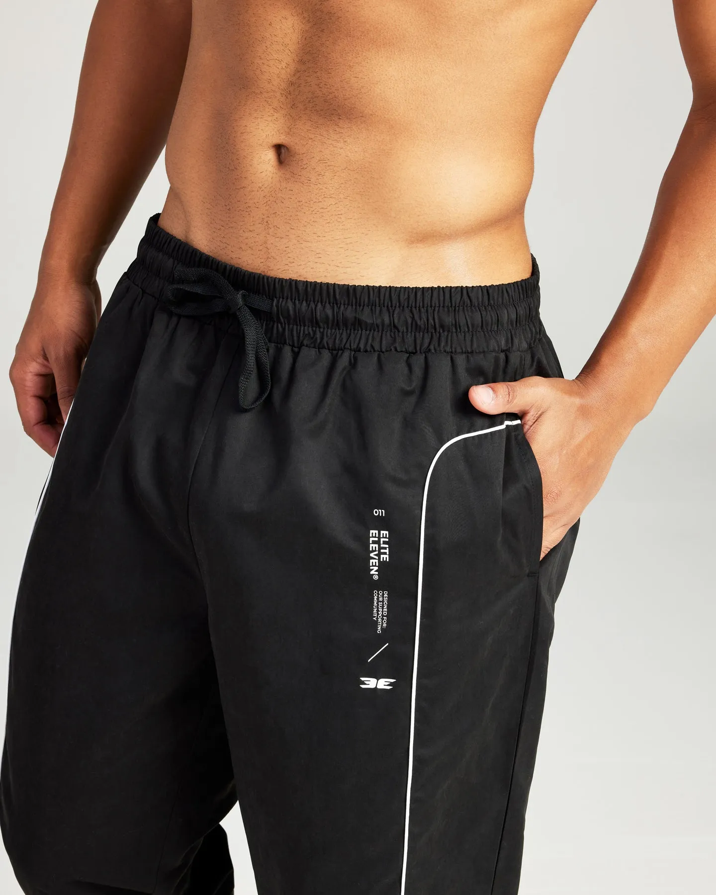 Capital Tech Trackpants - Black