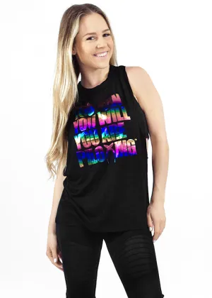 FIERCE MESH MUSCLE TANK