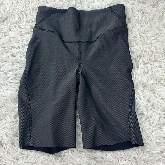 Lululemon Base Pace High-Rise Tight *Two-Tone Ribbed Black / Gull Grey