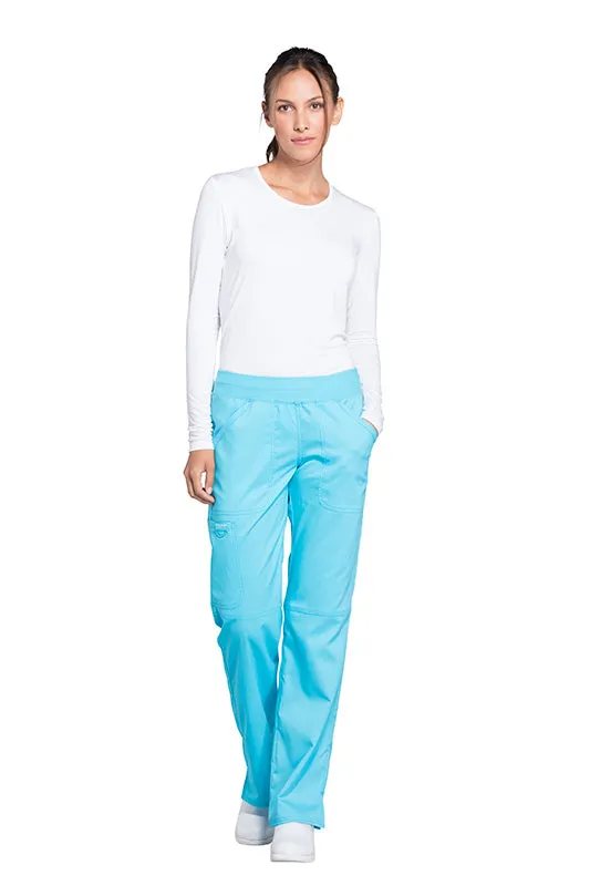 Mid Rise Pull On Cargo Pant