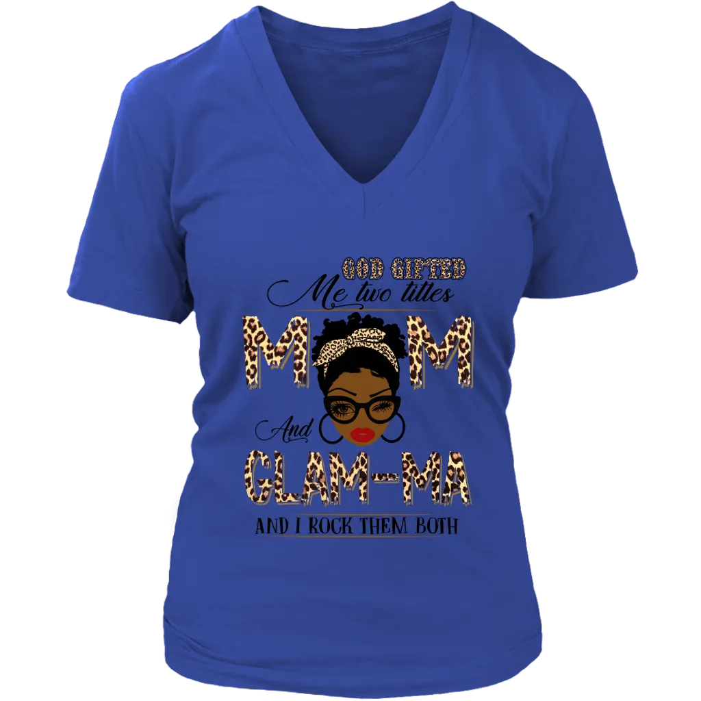 Mom & Glam-Ma | T-Shirt | Gifts for Her | Gifts for Moms