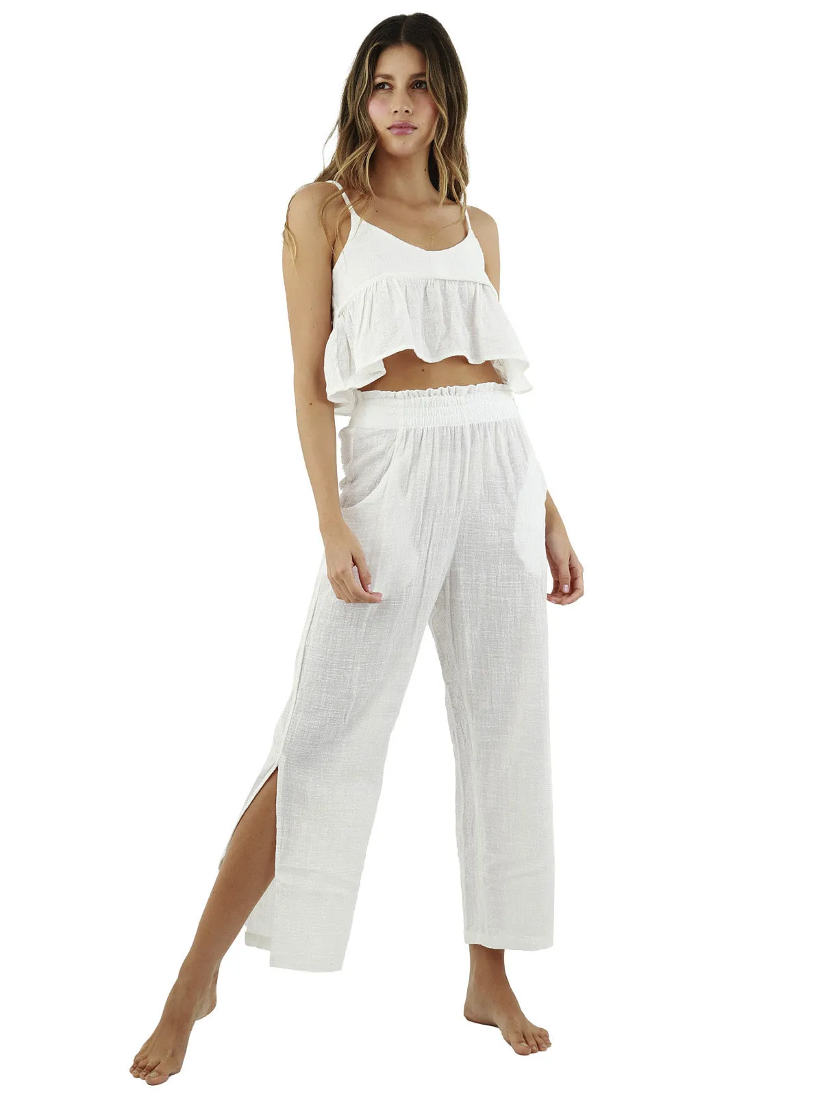 Rosie Crop Cami-Fay Pants ::RET