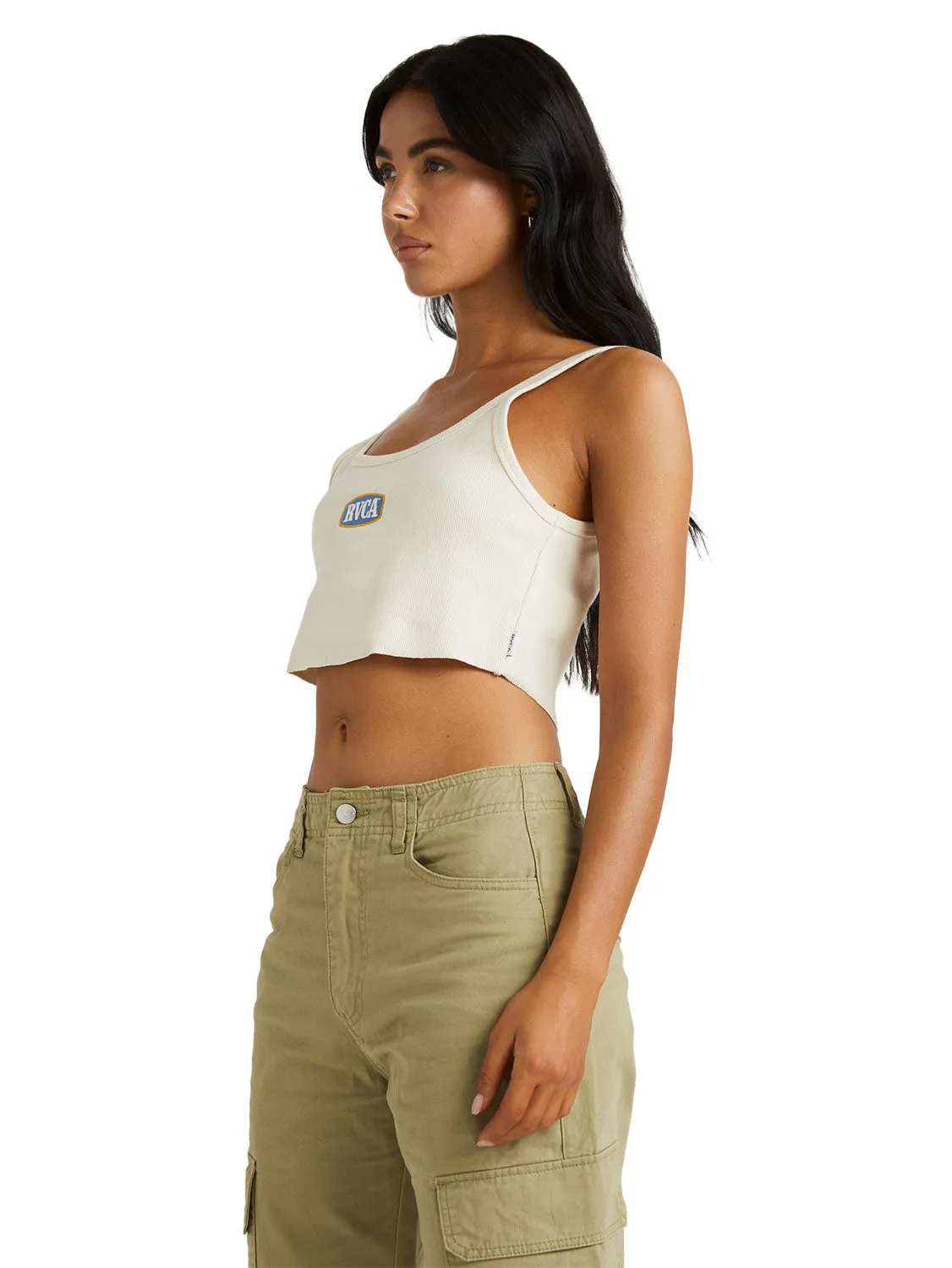 RVCA Ladies Old West Scooped Tank