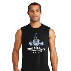The Citadel, Spike full Color, Powerlifting, District ® V.I.T. ™ Muscle Tank