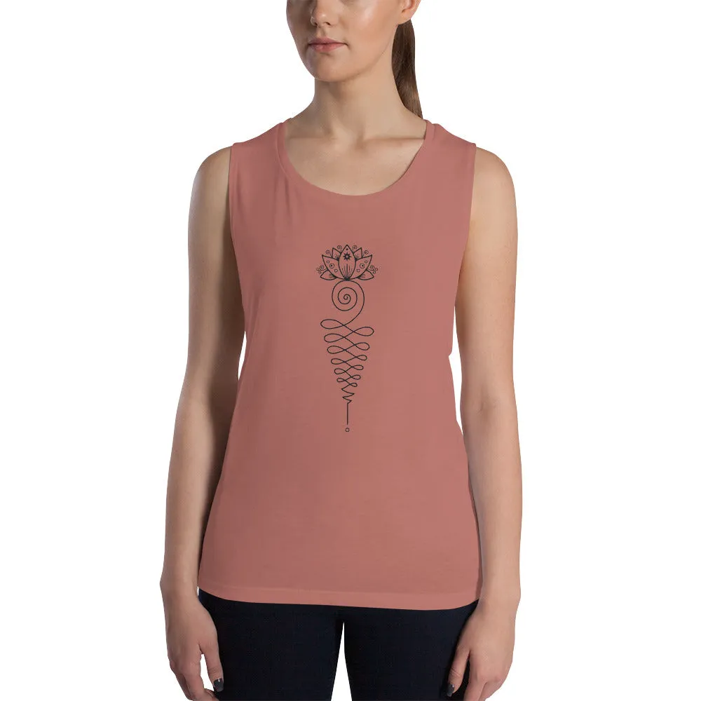 Unalome Yoga Ladies’ Tank