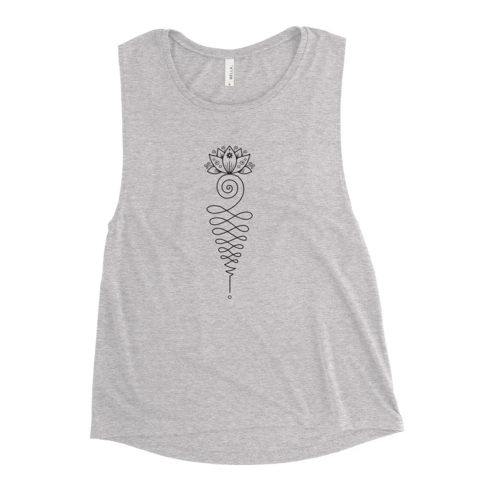 Unalome Yoga Ladies’ Tank