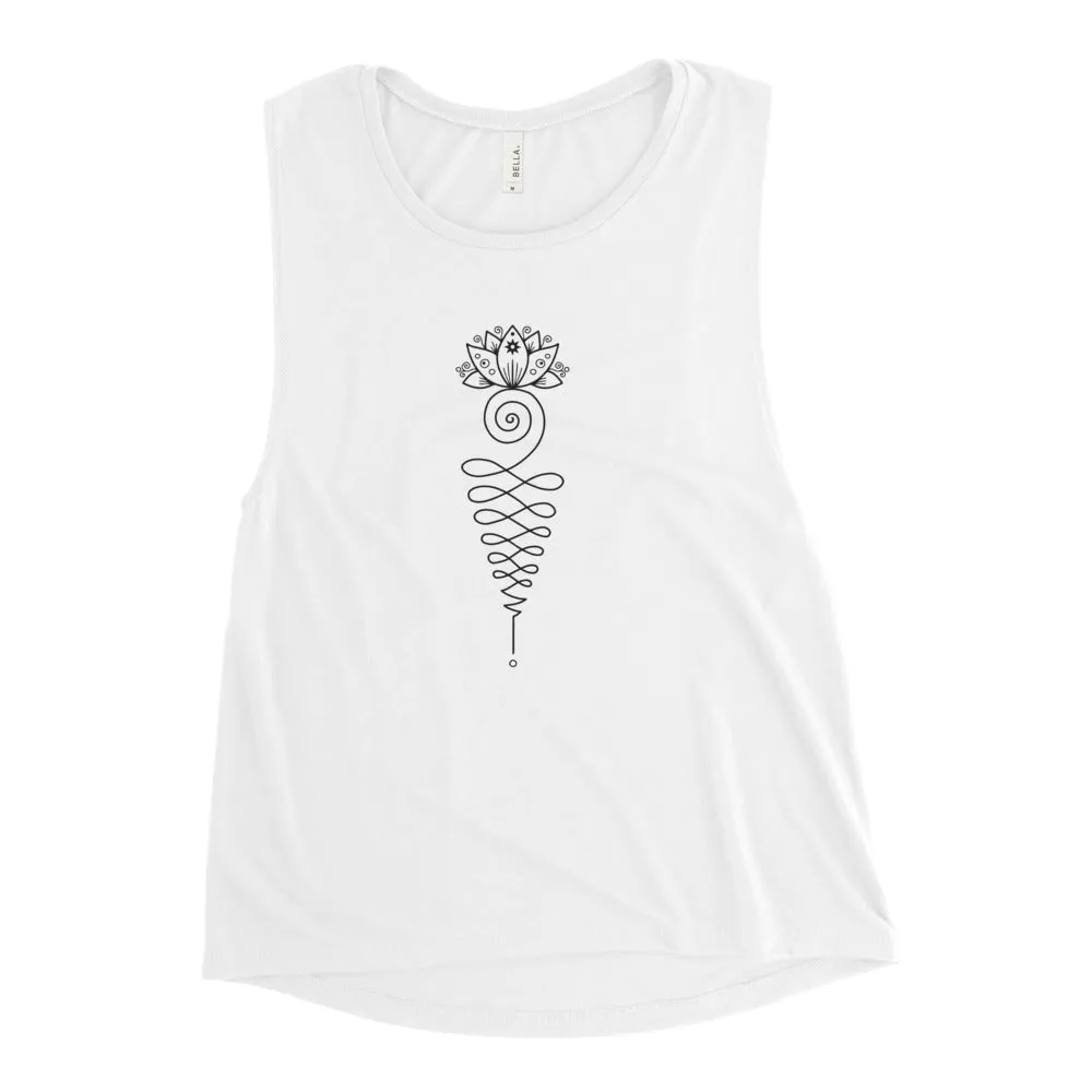 Unalome Yoga Ladies’ Tank