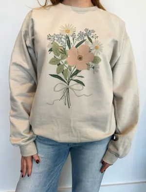 Vintage Floral Graphic Sweatshirt